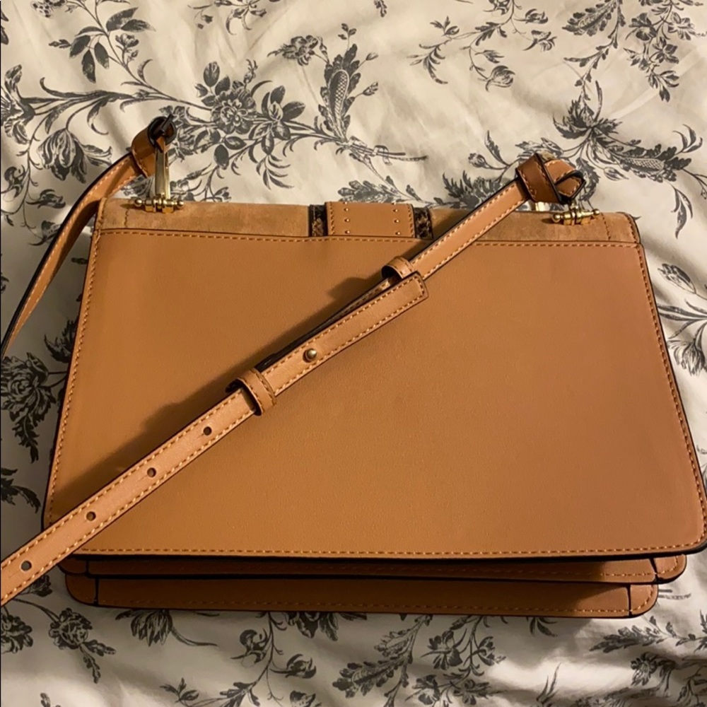 Topshop Suri Snake Print Shoulder Bag - Picture 5 of 5